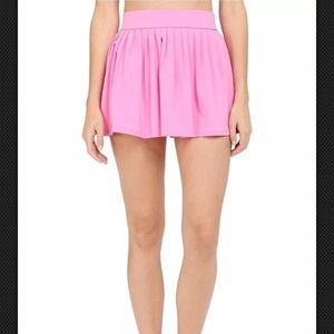 Kate Spade "Dive Right In" pink swim skirt